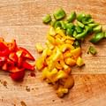diced bell pepper