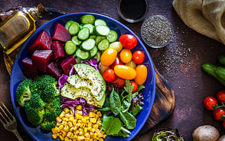 How can I plan balanced vegan meals?